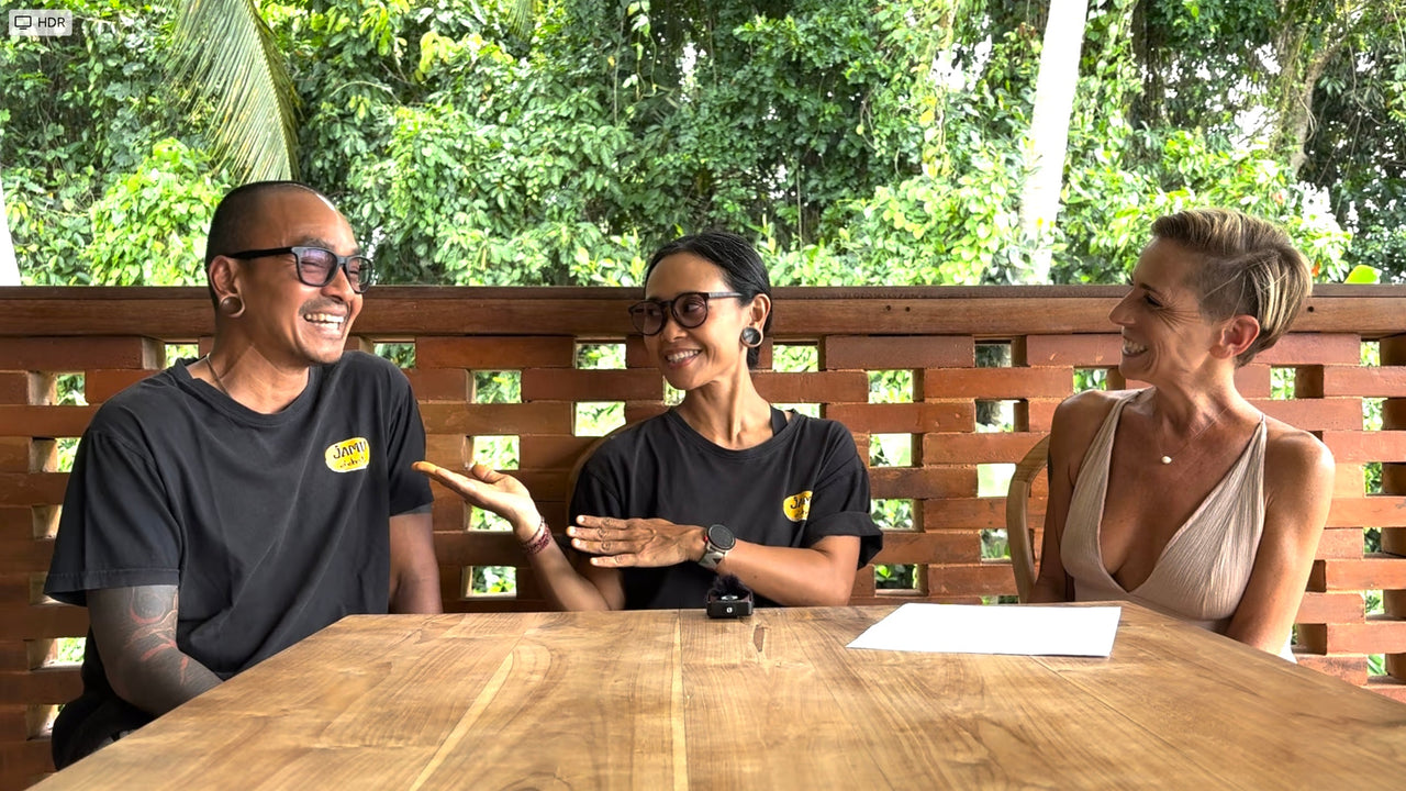 Ancient Knowledge Meets Puji & Sofyan from "Jamu Sehati" – Their Personal Jamu Story - Part I